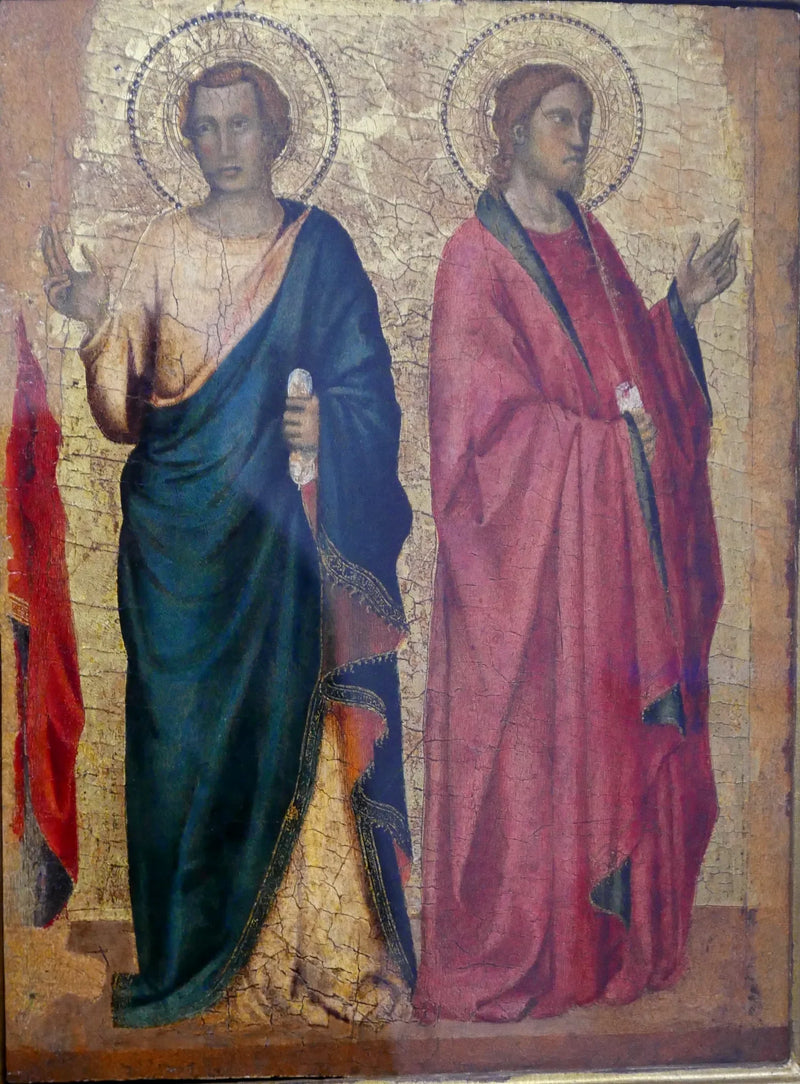 Dois santos apóstolos - Taddeo Gaddi