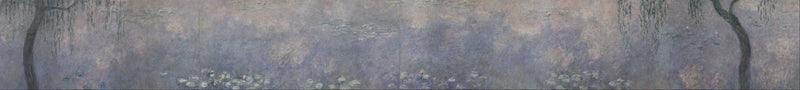 As Ninféias: Os Dois Salgueiros - Claude Monet