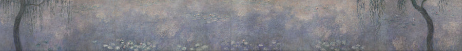 As Ninféias: Os Dois Salgueiros - Claude Monet