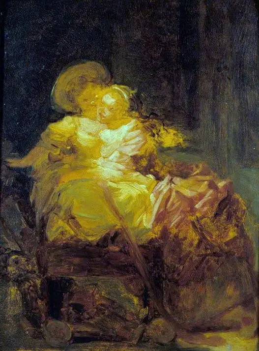 Duas irmãs - Jean-Honoré Fragonard