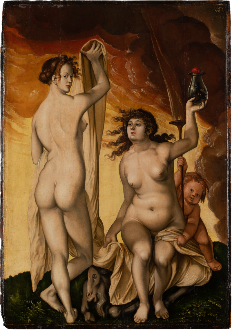 Duas bruxas - Hans Baldung Grien