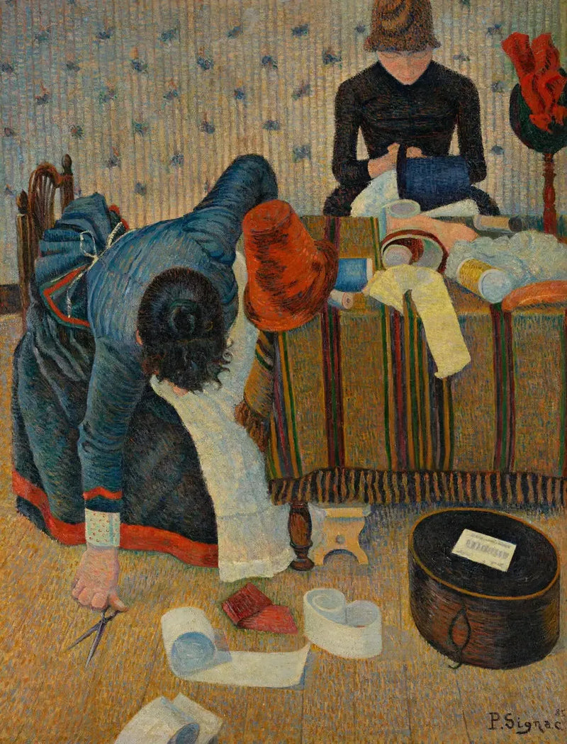 Dois estilistas, Rua do Cairo - Paul Signac