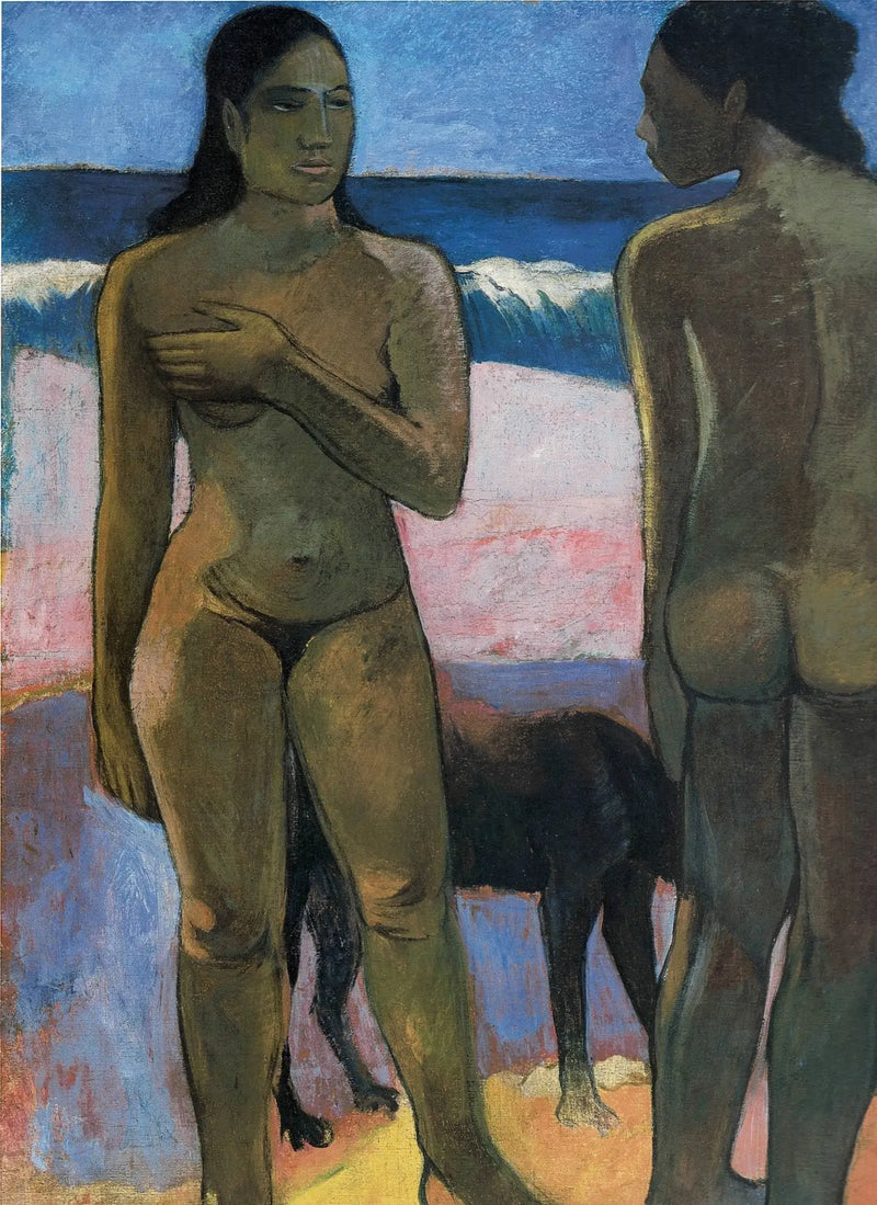 Duas Tahitianas na praia - Paul Gauguin