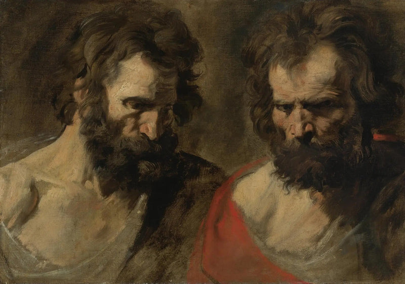 Duas cabeças - Antoine van Dyck