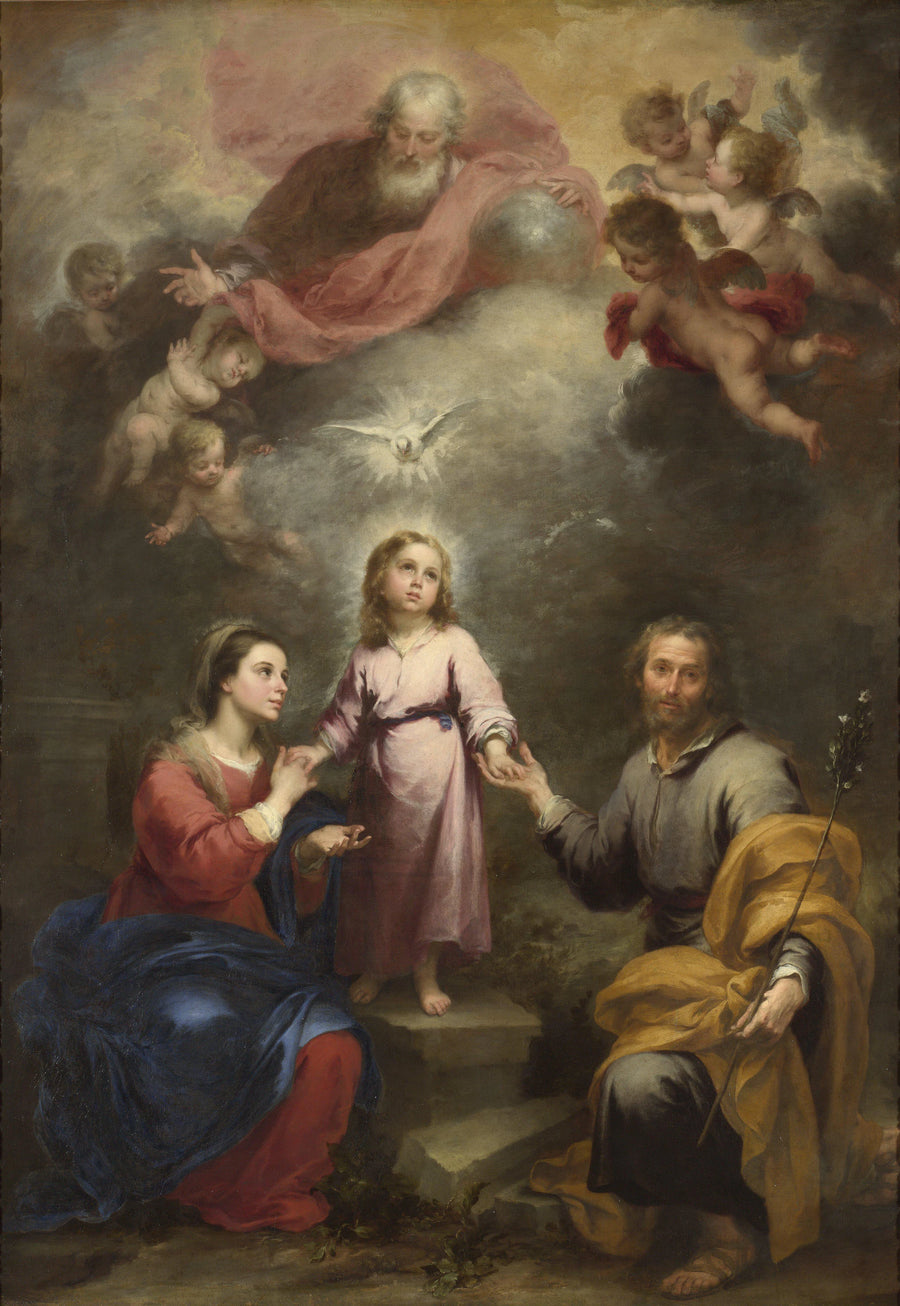 Les Deux Trinités - Bartolomé Esteban Murillo