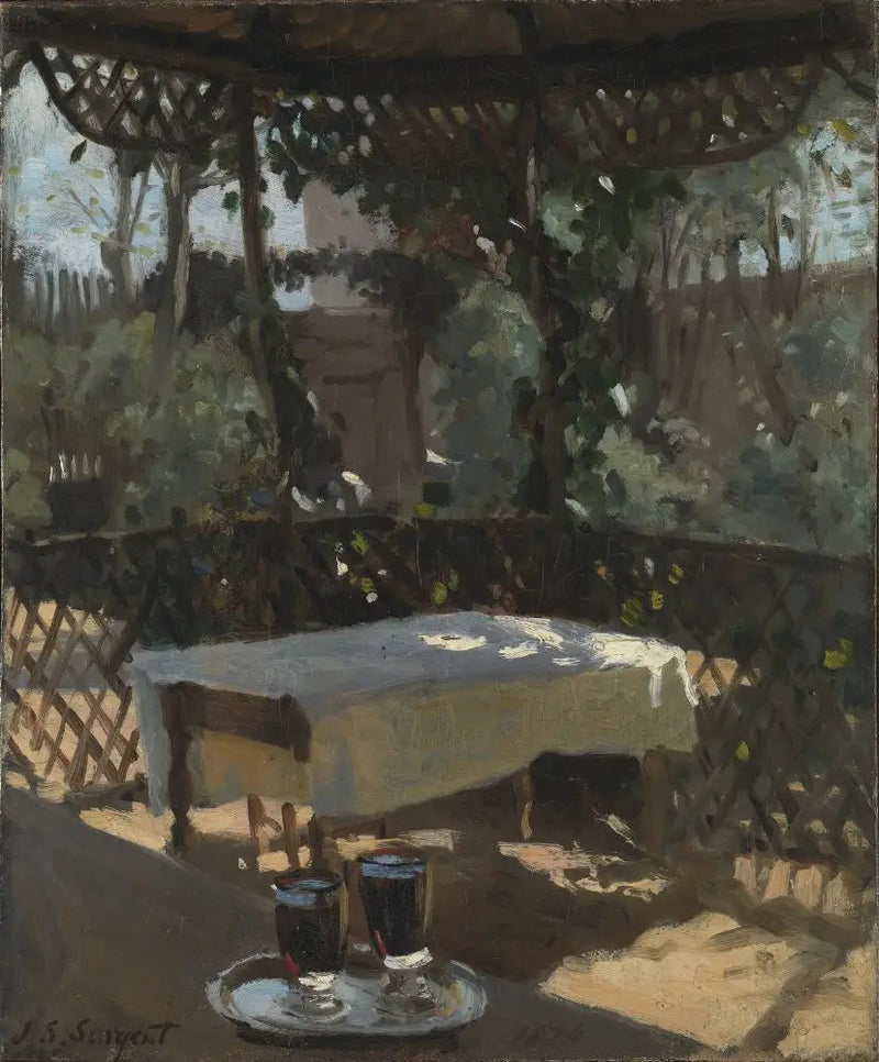 Dois copos de vinho - John Singer Sargent