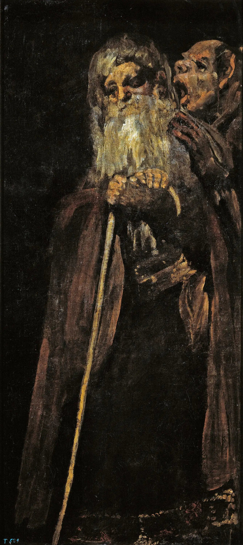 Dois Velhos - Francisco de Goya