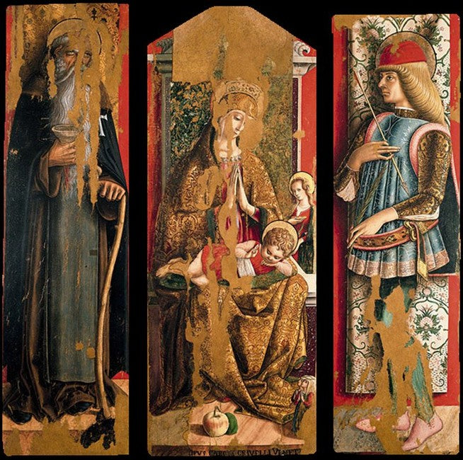 Segundo tríptico - Carlo Crivelli