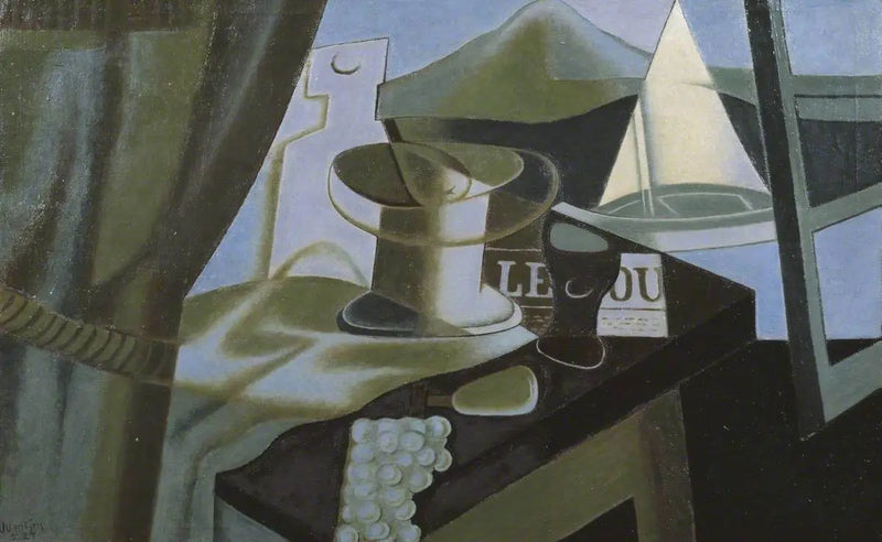 Diante da baía - Juan Gris