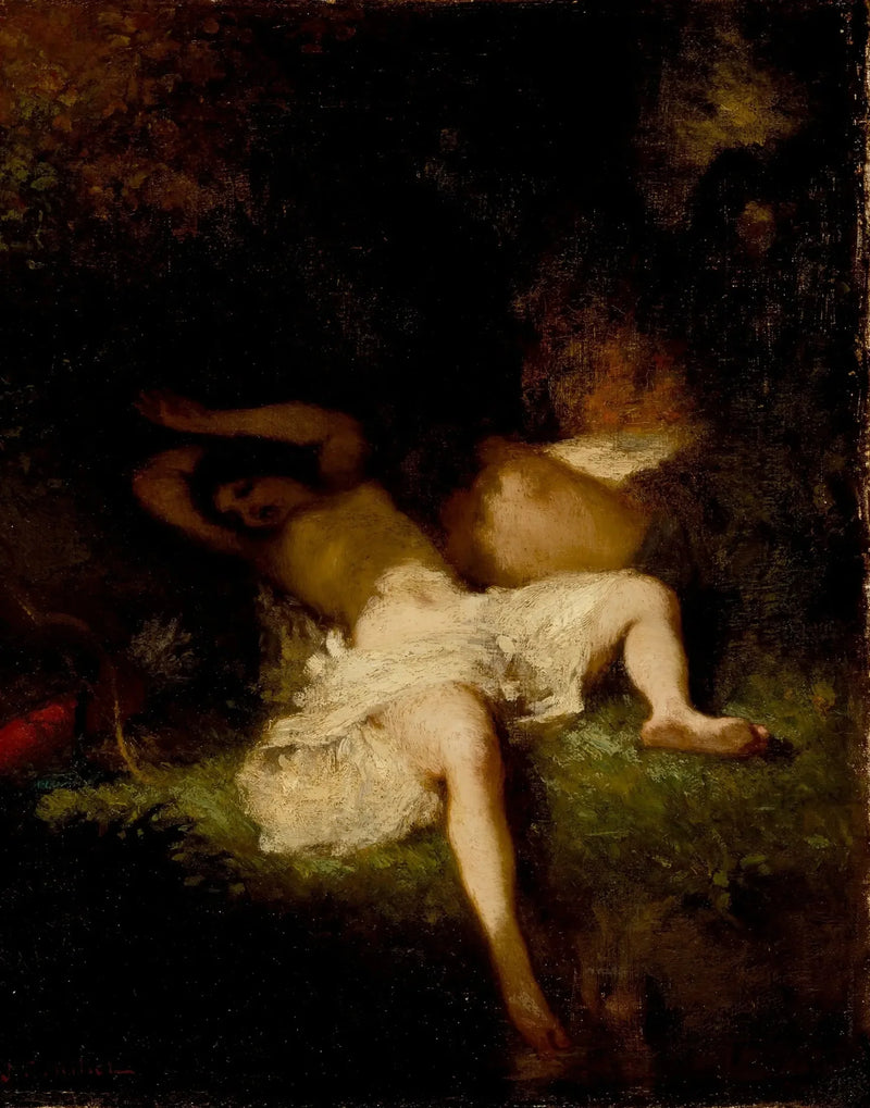 Diana repousando - Jean-François Millet