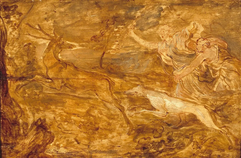 Diane na caça - Antoine van Dyck