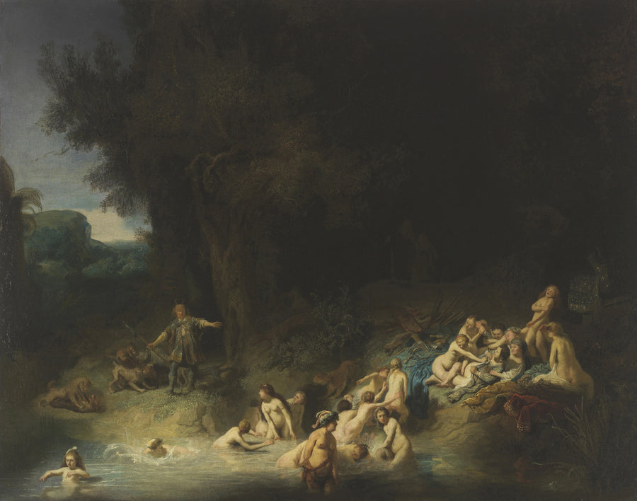 Diana e Acteão - Rembrandt