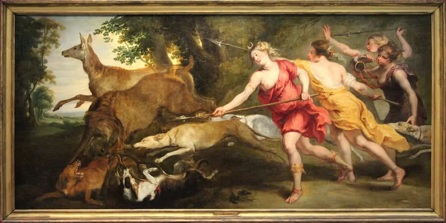 Diane Caçadora e suas Ninfas - Peter Paul Rubens