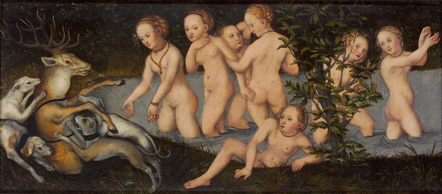 Diane e Atalanta - Lucas Cranach, o Velho