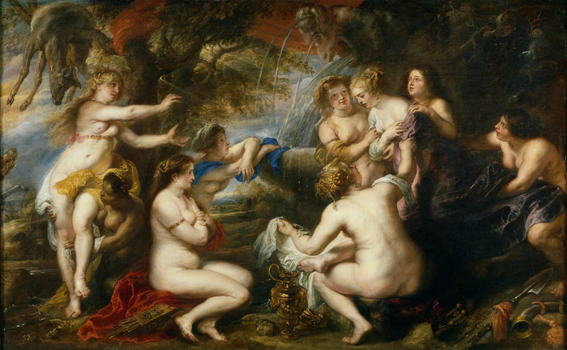 Diane e Calisto - Peter Paul Rubens