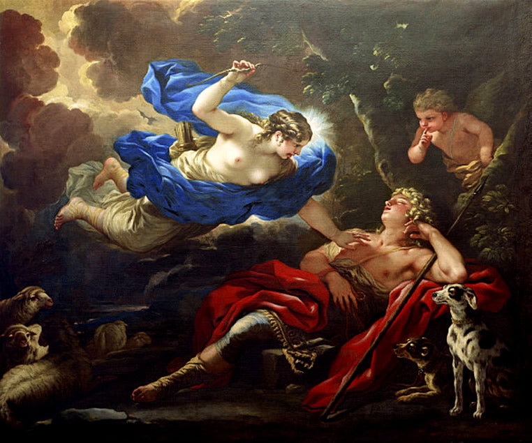 Diane e Endymion (Castelvecchio) - Luca Giordano