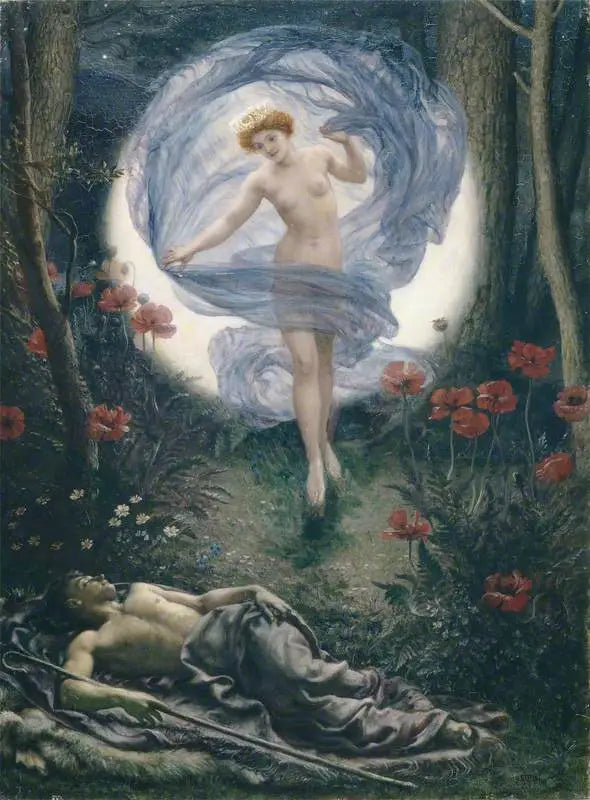 Diane e Endímion - Edward Poynter