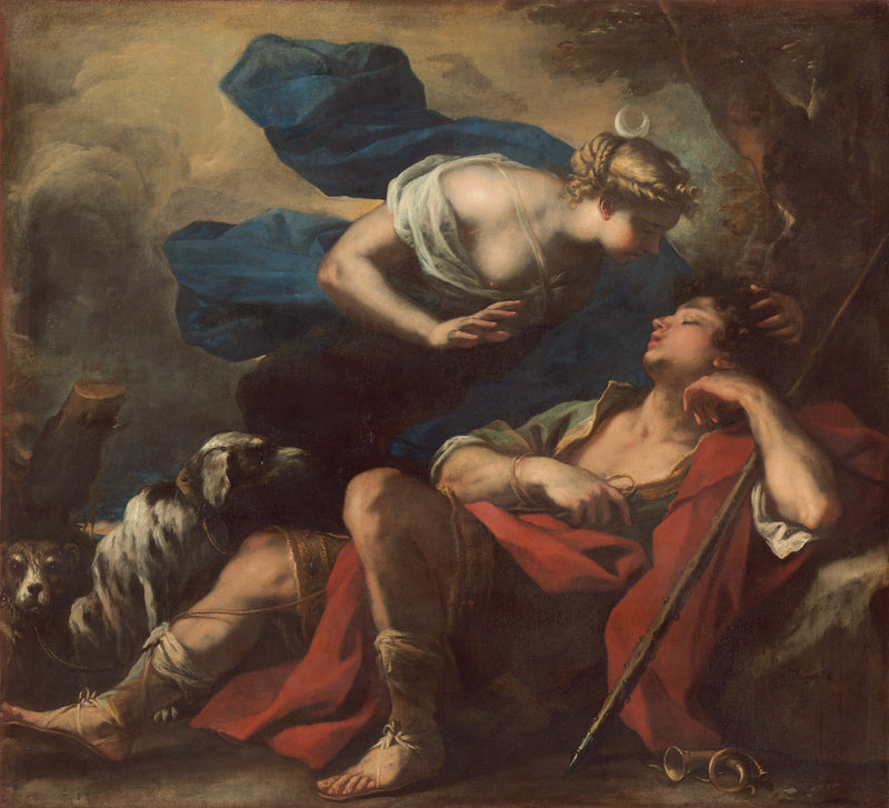 Diane e Endymion - Luca Giordano