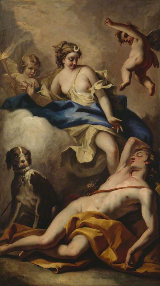 Diane e Endymion - Sebastiano Ricci
