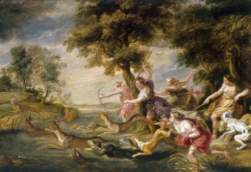 Diane e suas ninfas na caça - Peter Paul Rubens