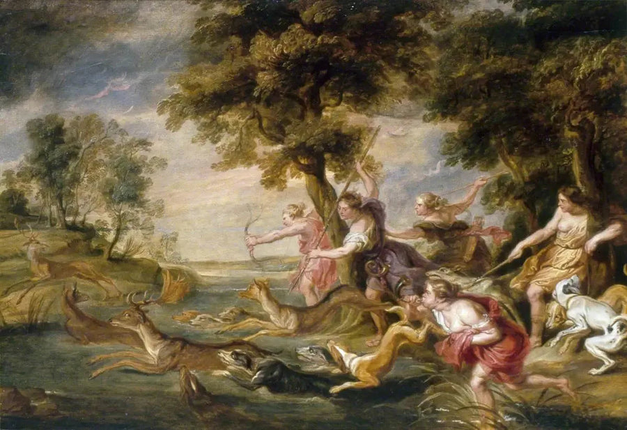 Diane e suas ninfas na caça - Peter Paul Rubens