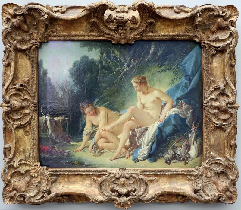 Diane saindo do banho - François Boucher
