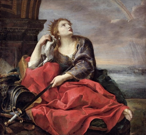 Didon abandonado - Andrea Sacchi