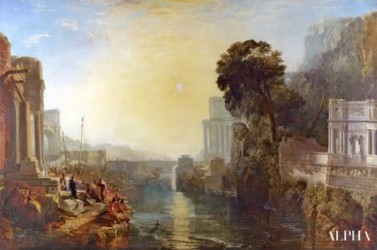 Didon faisant construire Carthage ou l'Ascension de l'Empire carthaginois - William Turner - Reproductions de tableaux et peintures haut de gamme