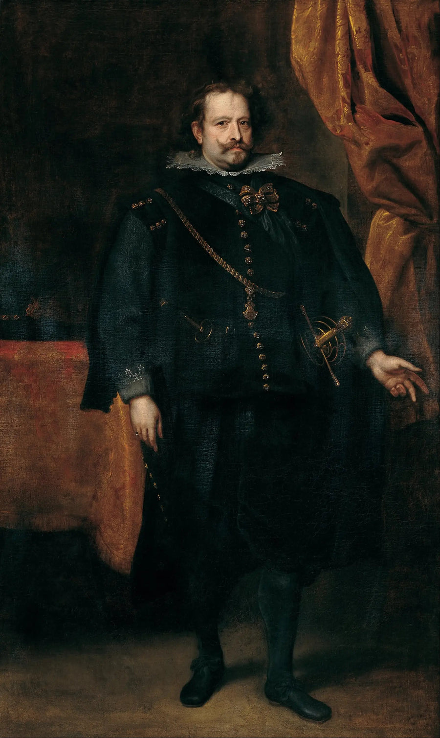 Diego de Mexía, marquês de Leganés - Antoine van Dyck