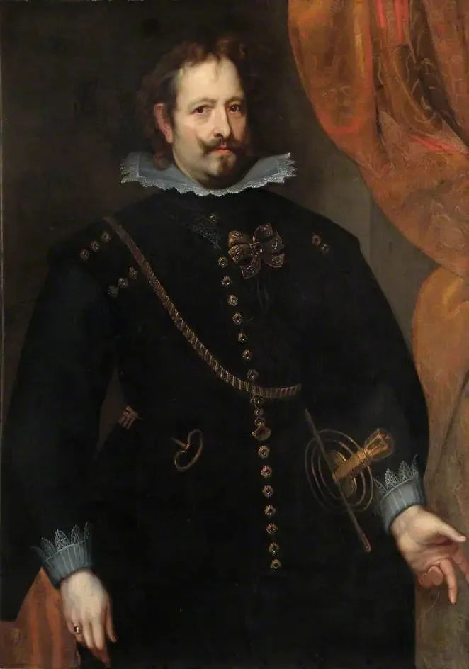 Diego Felipe de Guzmán (1580-1655), 1º marquês de Leganés - Antoine van Dyck