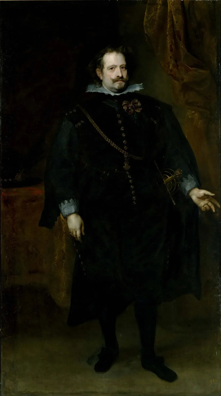 Diego Felipe de Guzmán, marquês de Leganés - Antoine van Dyck