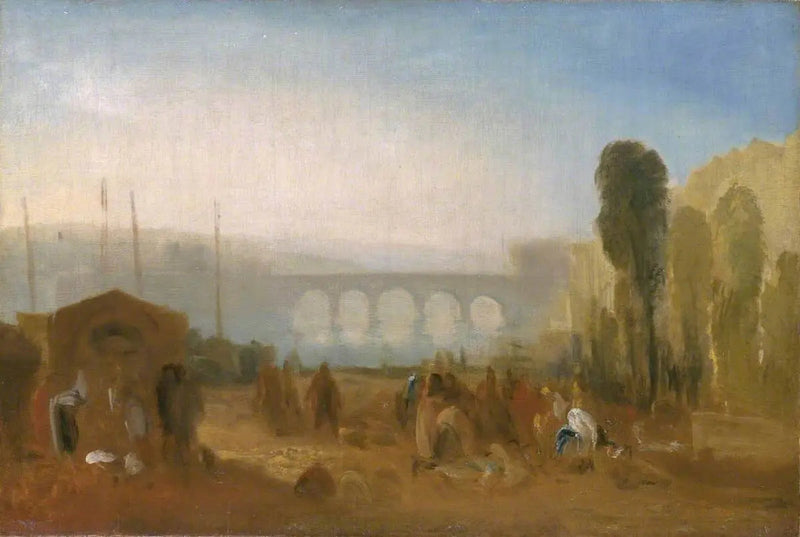 Dieppe: O Porto da Quai Henri IV - J. M. W. Turner