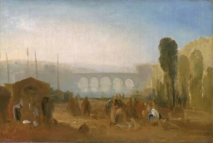 Dieppe: O Porto da Quai Henri IV - J. M. W. Turner