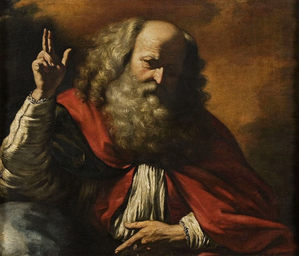 Dieu le Père - Guercino image 1 reproduction de peinture à l’huile
