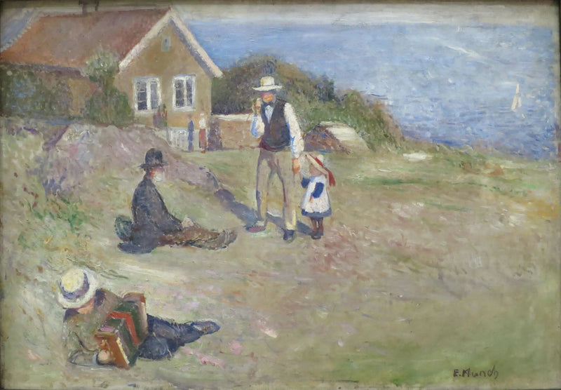 Domingo em Åsgardstrand - Edvard Munch