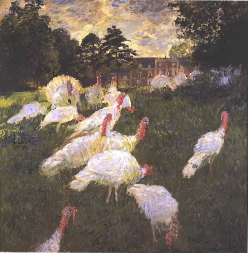 Os Perus W416 - Claude Monet
