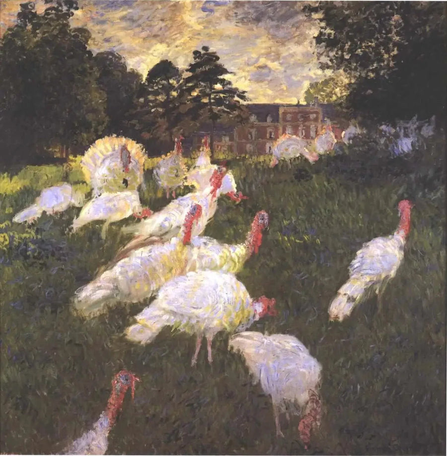Os Perus - Claude Monet