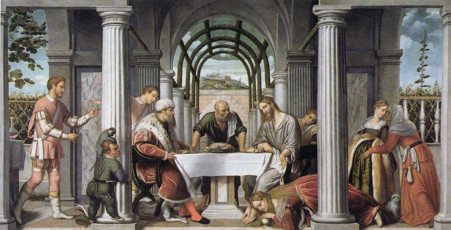 Jantar com Simão, o Fariseu - Alessandro Bonvicino