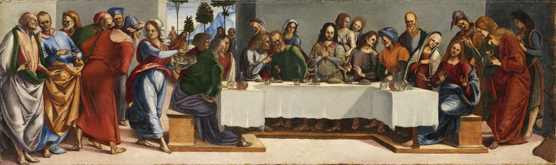Jantar com Simão, o Fariseu - Luca Signorelli