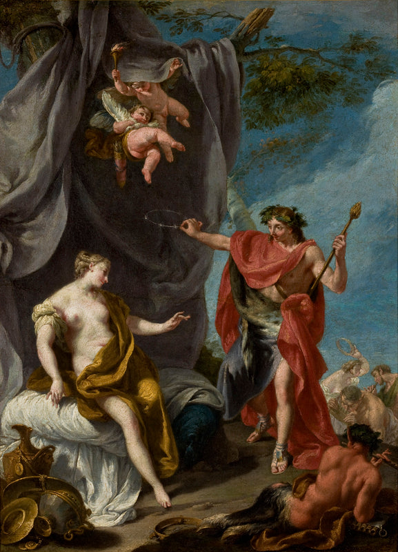 Dionísio e Ariadne - Giovanni Battista Pittoni