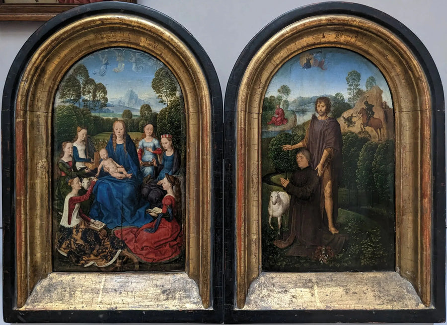 diptyque de Jean du Cellier - Hans Memling