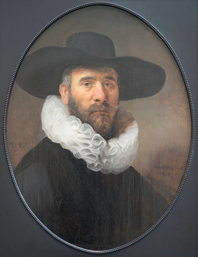 Retrato de Dirck Jansz.Pesser - Rembrandt