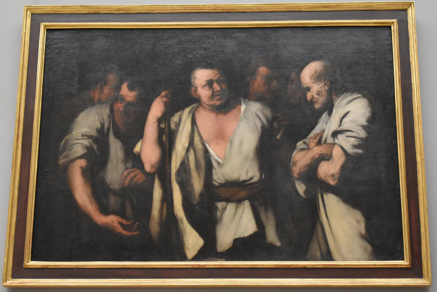 Dispute de filósofos - Luca Giordano