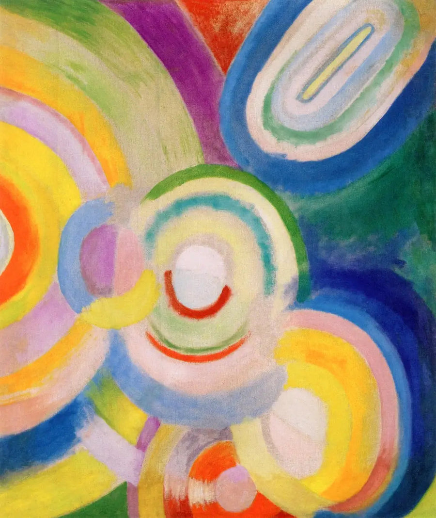 Discos coloridos - Robert Delaunay