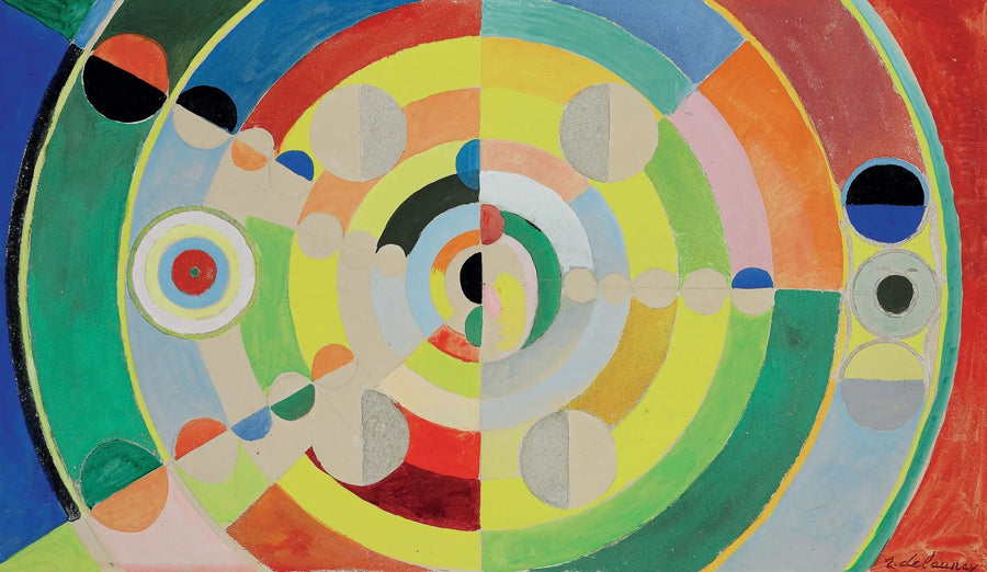 Discos em relevo - Robert Delaunay
