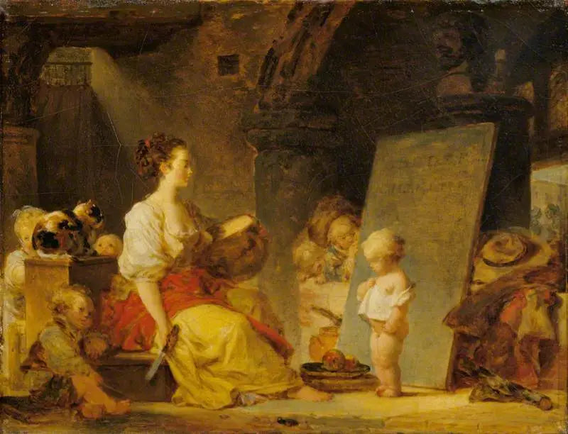 Dites donc s’il vous plaît - Jean-Honoré Fragonard - Alpha Reproduction