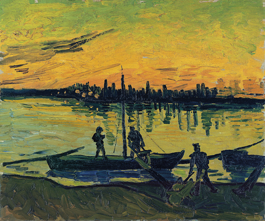 Os dockers em Arles - Vincent van Gogh