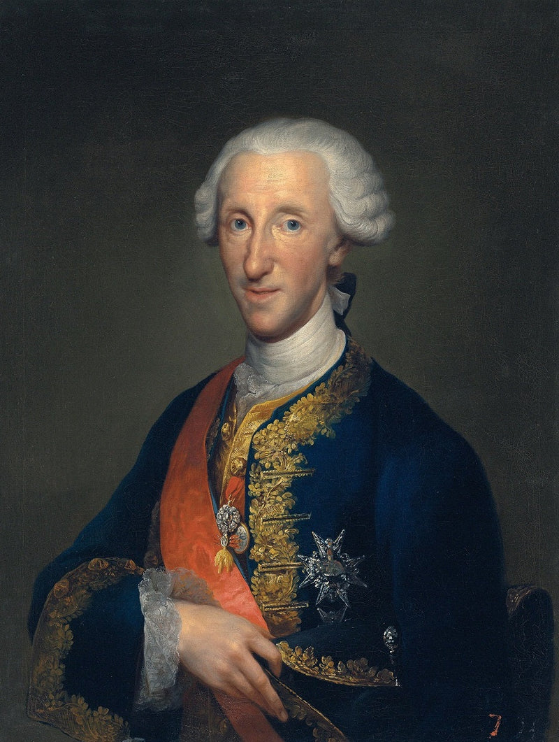 Don Luis de Bourbón, infante da Espanha (1727-1785) - Anton Raphael Mengs