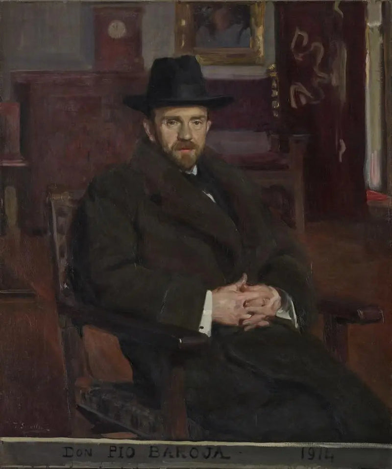 Don Pio Baroja e Nessi - Joaquín Sorolla