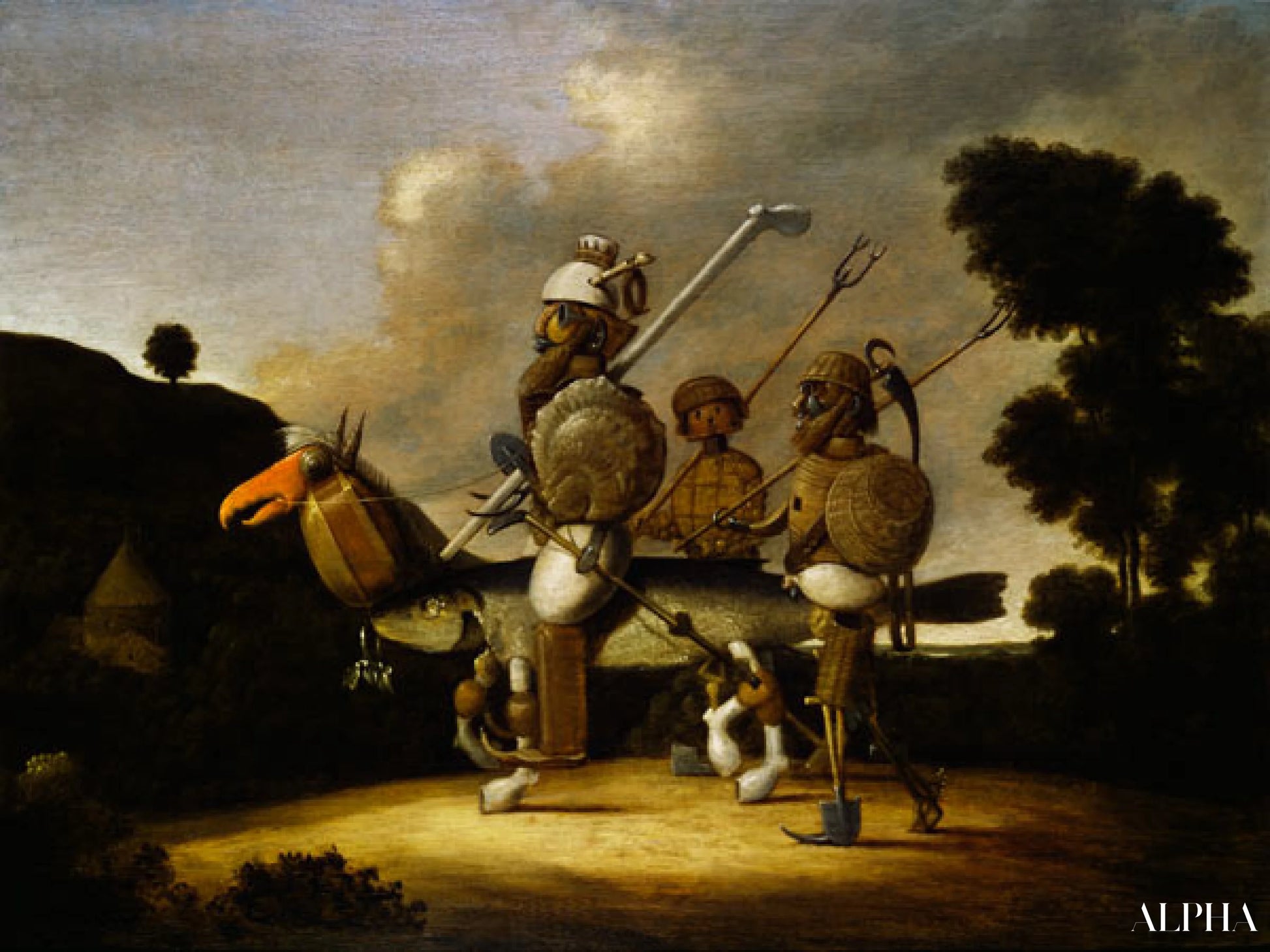 Don Quichotte - Arcimboldo - Reproductions de tableaux et peintures haut de gamme